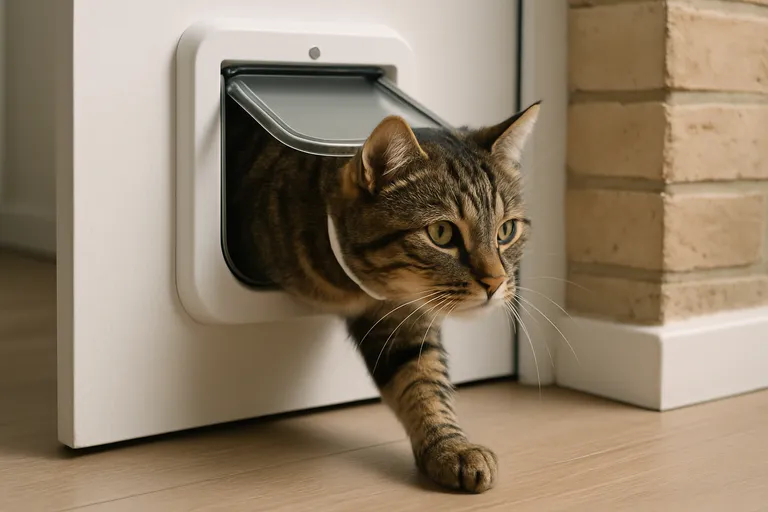 Voordelen van een elektronisch kattenluik